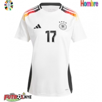 Camiseta Alemania Florian Wirtz #17 Primera Equipación Eurocopa 2024 manga corta